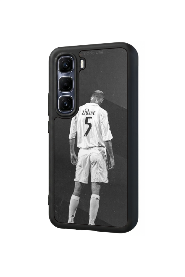 Infinix Hot 60 Pro Plus Uyumlu Zidane Tasarımlı Glossy Premium Kılıf