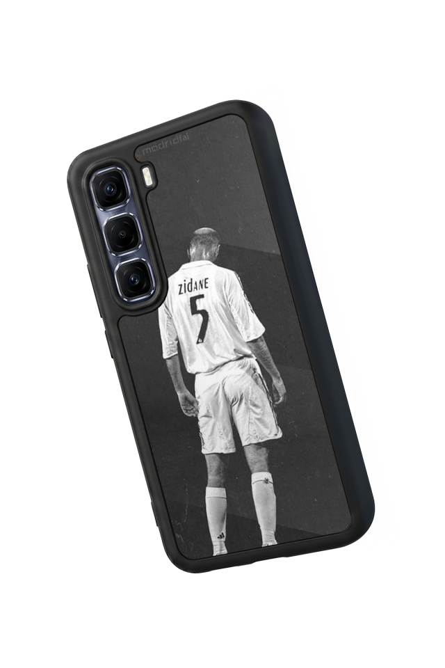 Infinix Hot 60 Pro Plus Uyumlu Zidane Tasarımlı Glossy Premium Kılıf