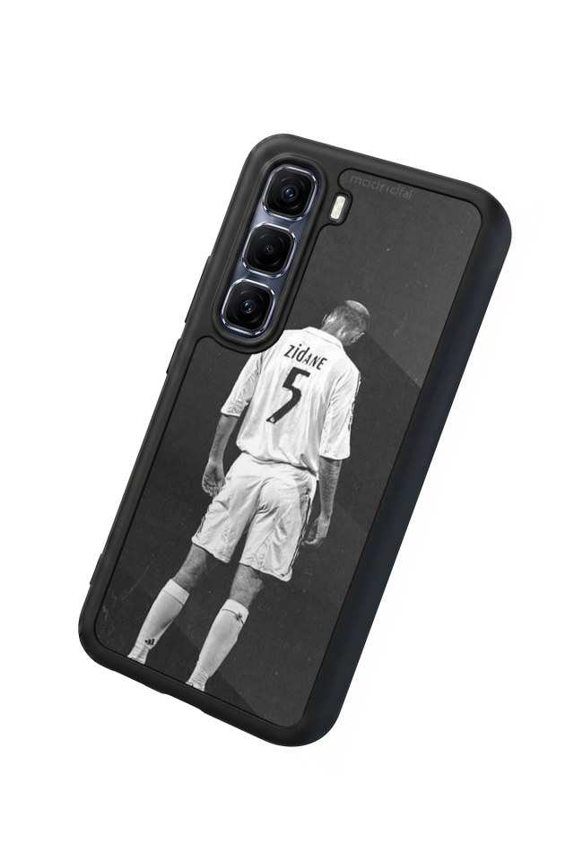 Infinix Hot 60 Pro Plus Uyumlu Zidane Tasarımlı Glossy Premium Kılıf