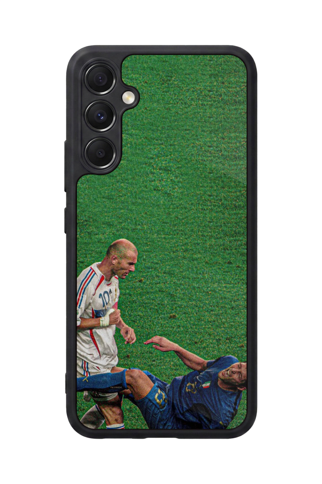 Samsung Galaxy A34 Uyumlu Zidane Tasarımlı Glossy Premium Kılıf