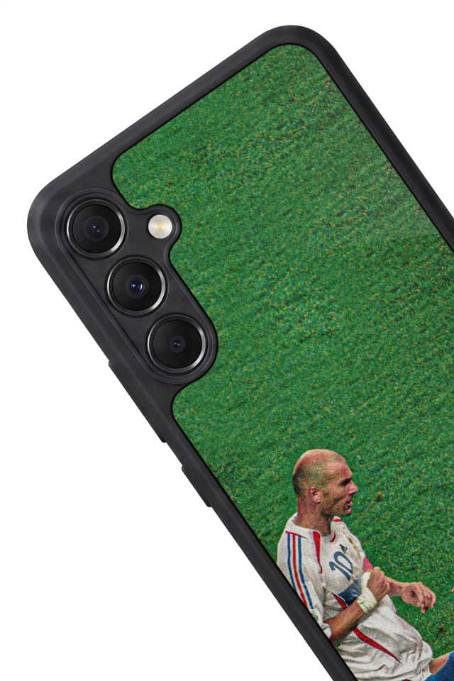 Samsung Galaxy A34 Uyumlu Zidane Tasarımlı Glossy Premium Kılıf