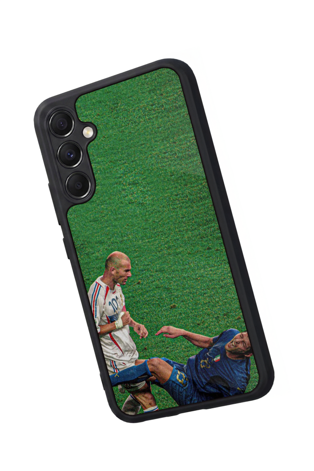 Samsung Galaxy A34 Uyumlu Zidane Tasarımlı Glossy Premium Kılıf