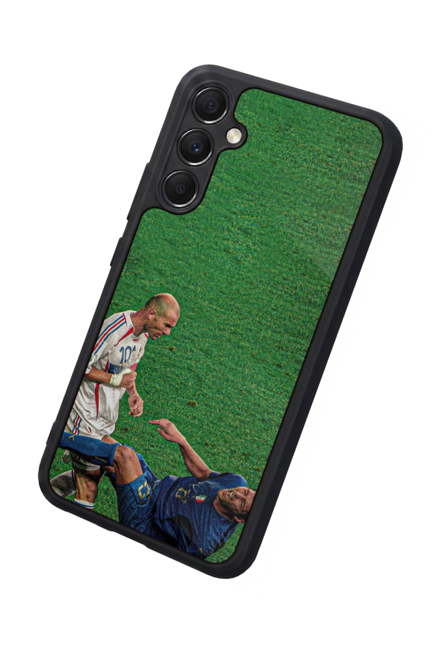 Samsung Galaxy A34 Uyumlu Zidane Tasarımlı Glossy Premium Kılıf