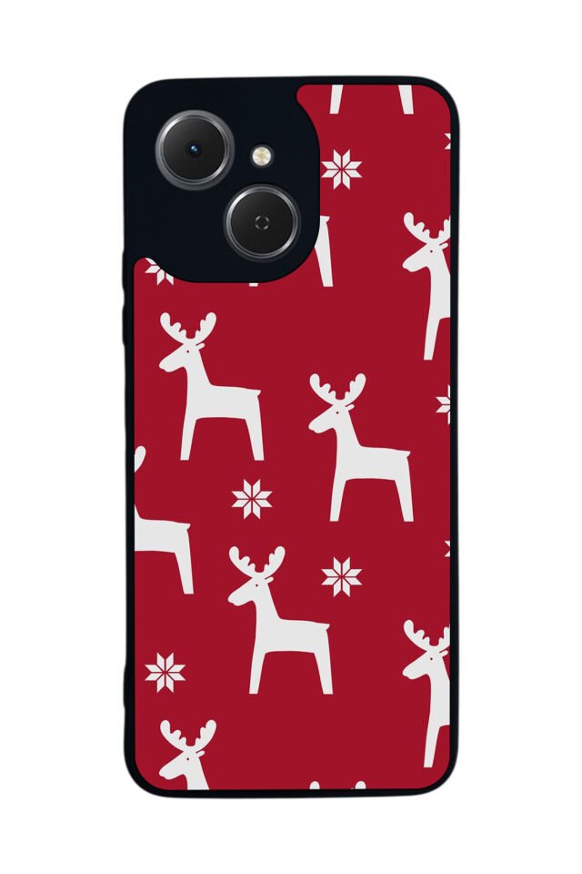 Tecno Spark 40C Uyumlu Yilbasi Christmas Tasarımlı Glossy Premium Kılıf