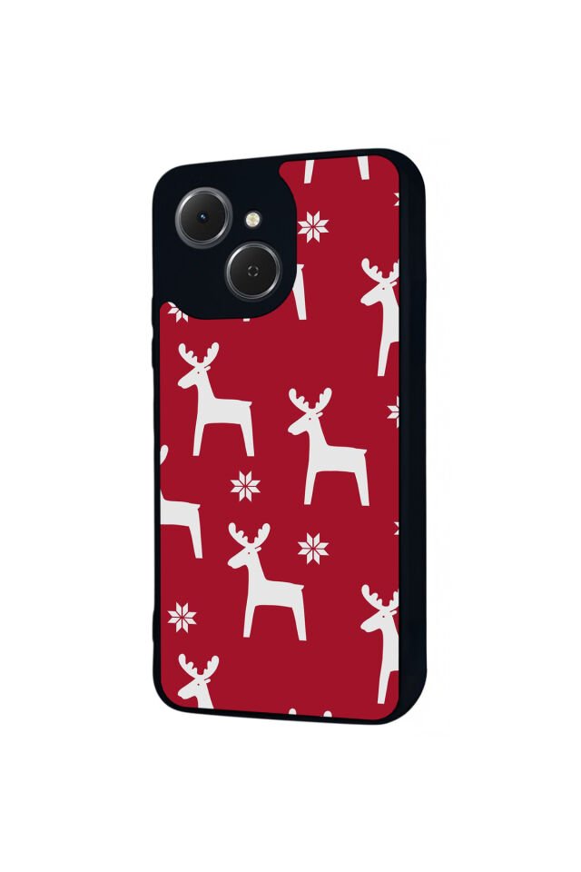 Tecno Spark 40C Uyumlu Yilbasi Christmas Tasarımlı Glossy Premium Kılıf