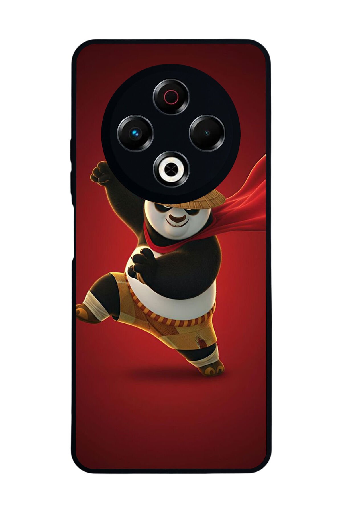 Tecno Spark 30 Uyumlu Kung Fu Panda Tasarımlı Glossy Premium Kılıf