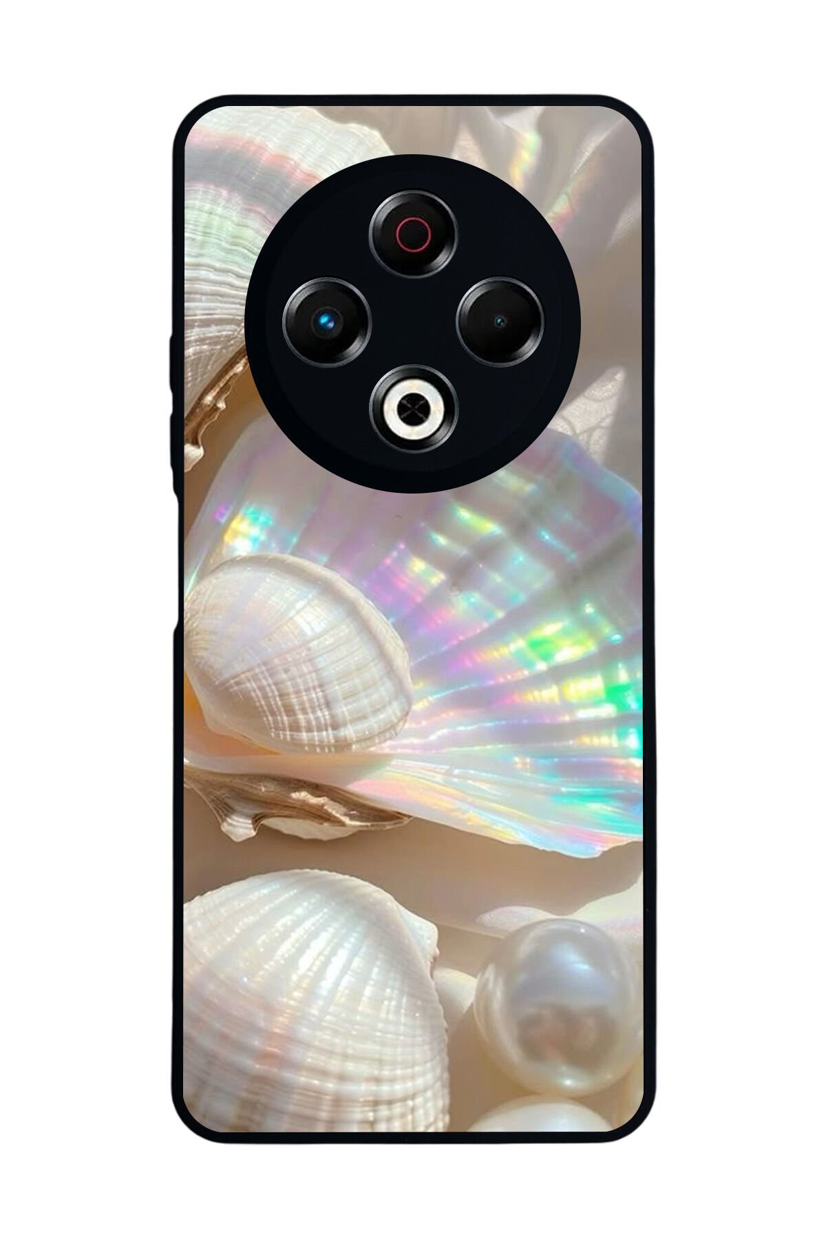 Tecno Spark 30 Uyumlu İnci Tasarımlı Glossy Premium Kılıf