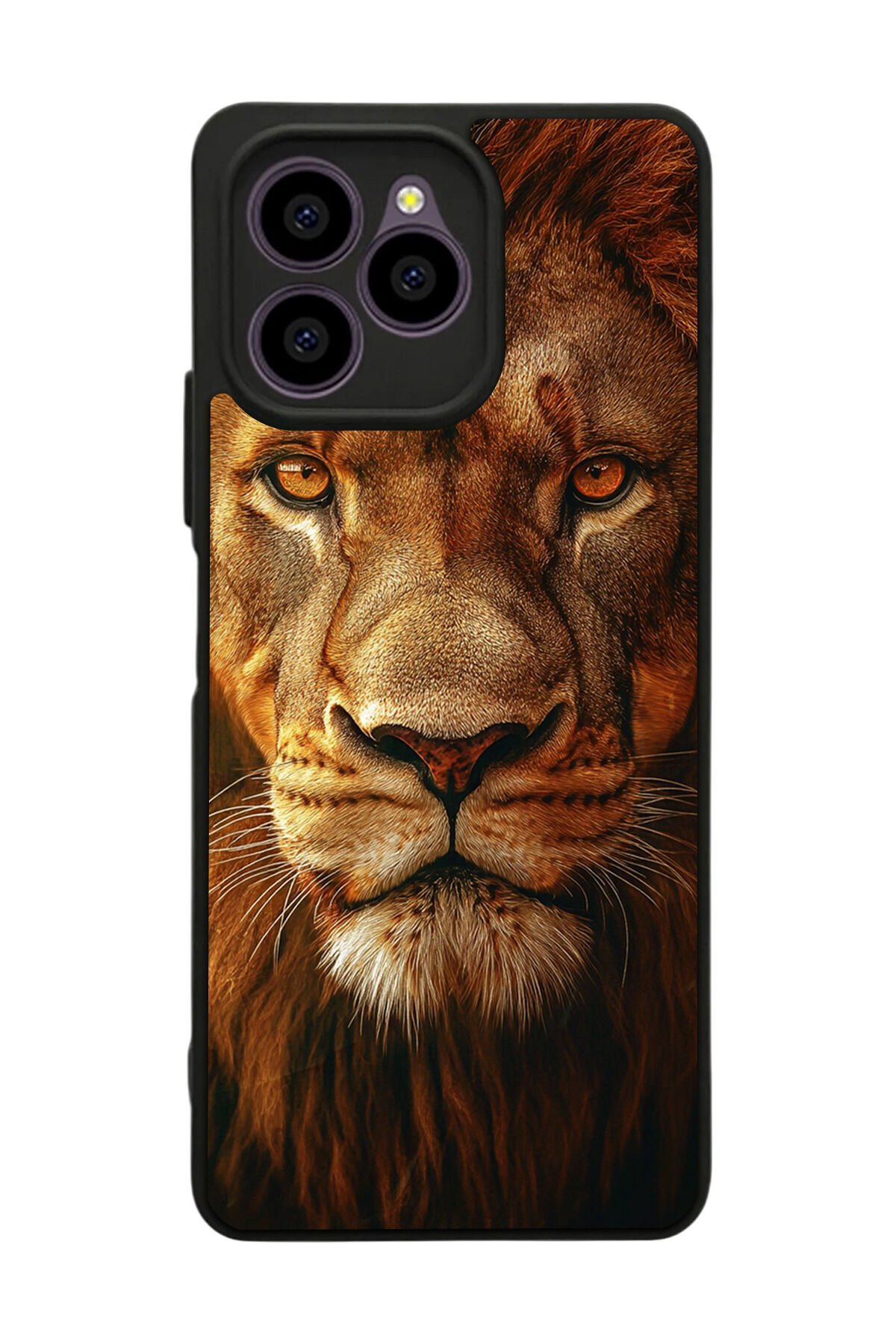 Omix X6 Uyumlu Aslan Tasarımlı Glossy Premium Kılıf