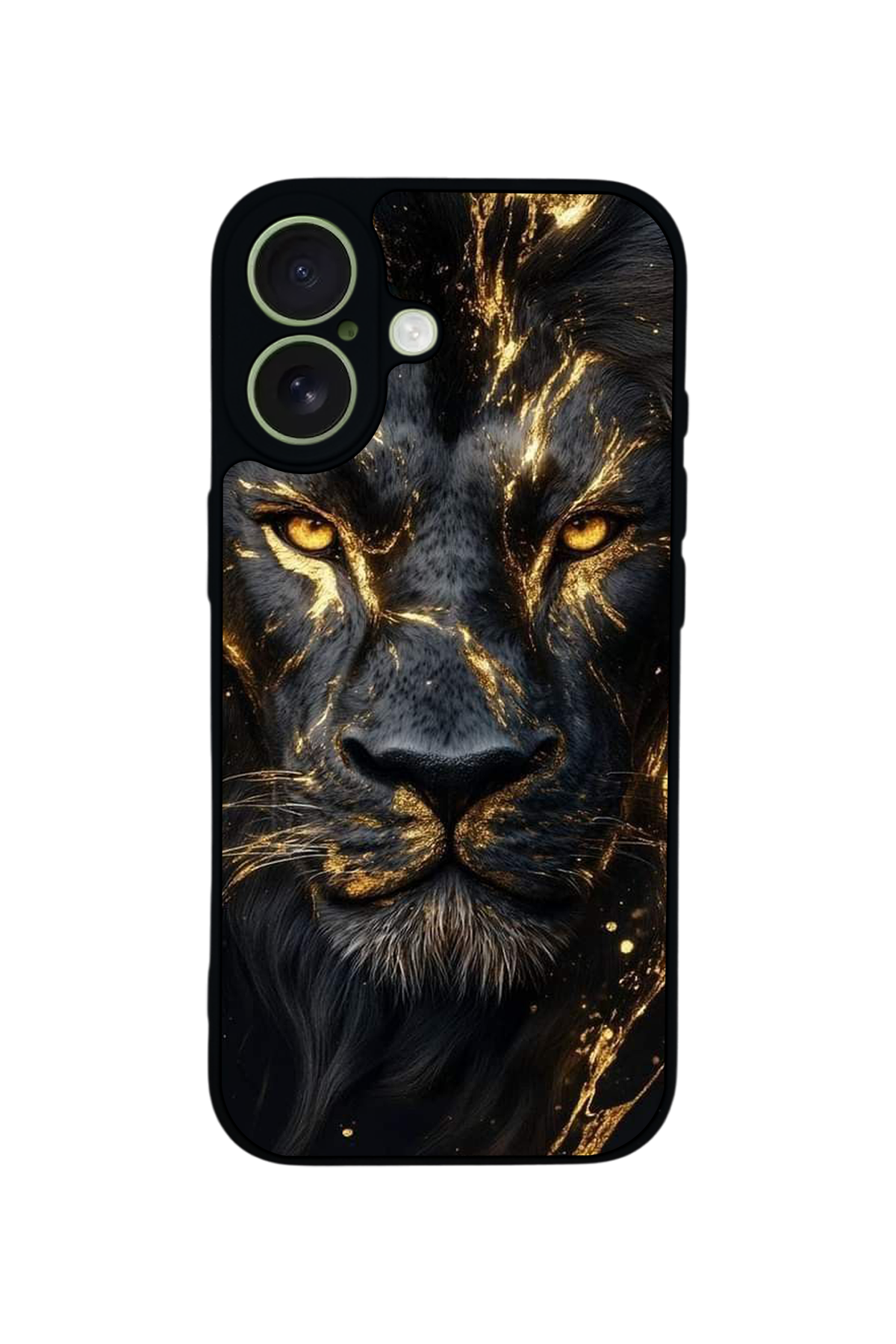 iPhone 17 Uyumlu Aslan Tasarımlı Glossy Premium Kılıf