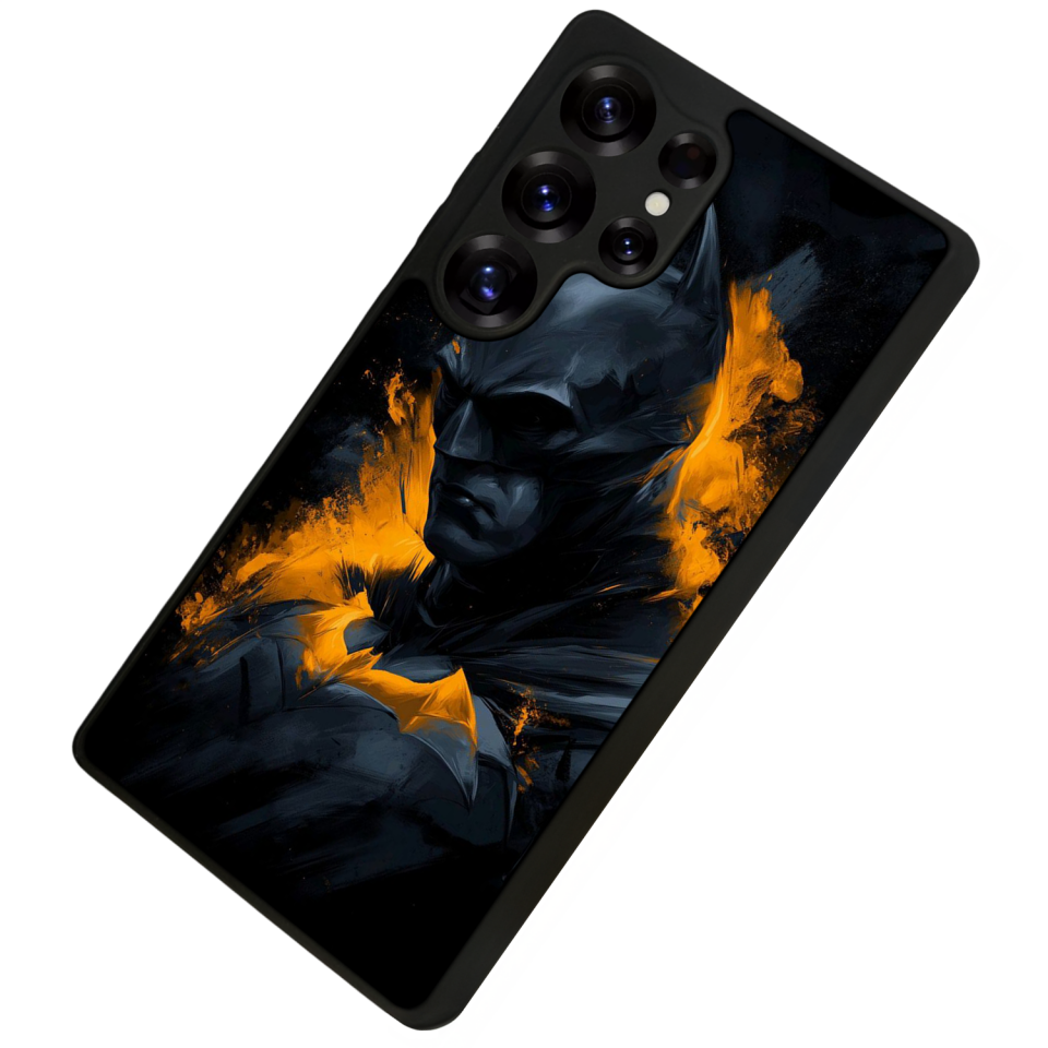 Samsung Galaxy S25 Ultra Uyumlu Batman Tasarımlı Glossy Premium Kılıf