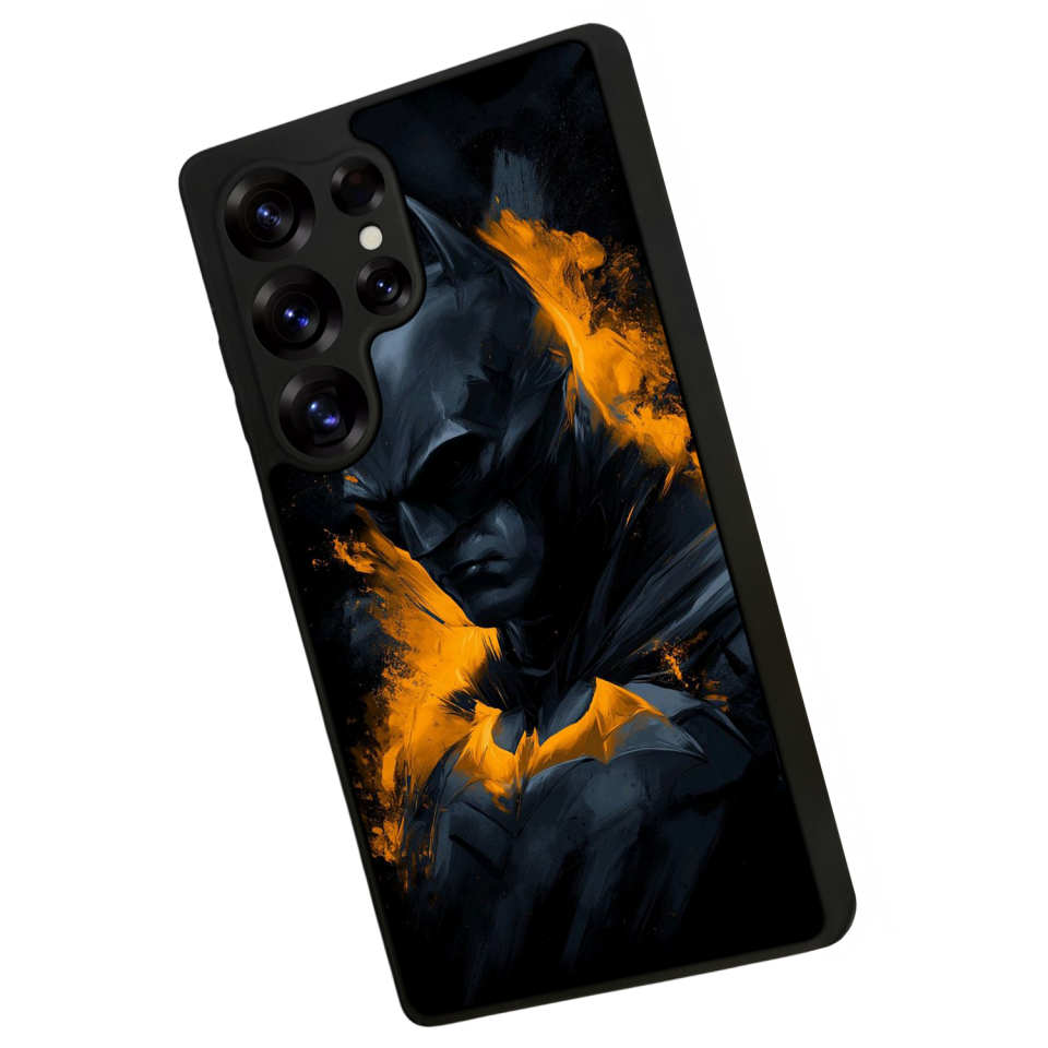 Samsung Galaxy S25 Ultra Uyumlu Batman Tasarımlı Glossy Premium Kılıf