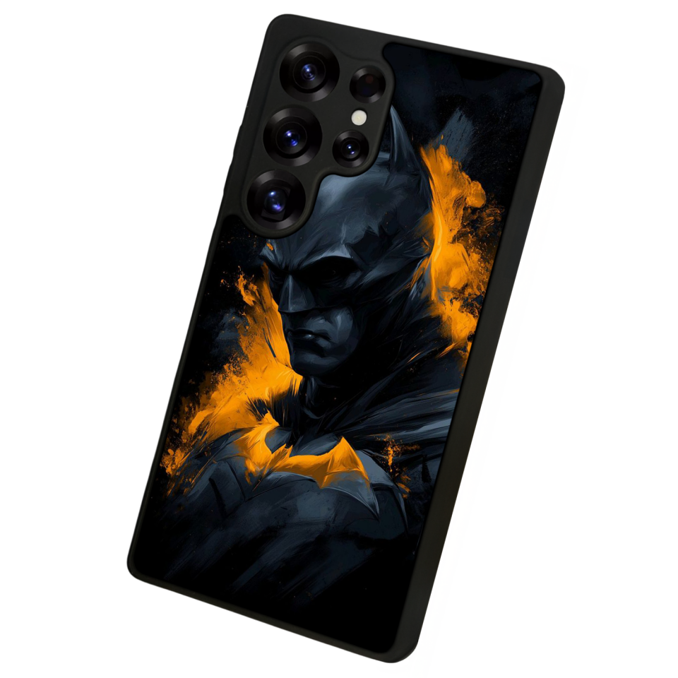 Samsung Galaxy S25 Ultra Uyumlu Batman Tasarımlı Glossy Premium Kılıf