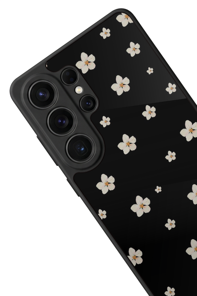 Samsung Galaxy S26 Ultra Uyumlu Cicek Tasarımlı Glossy Premium Kılıf