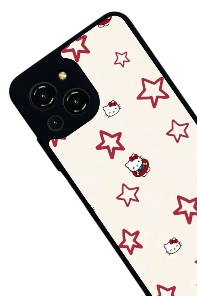Reeder S23 Pro Max Uyumlu HelloKitty Tasarımlı Glossy Premium Kılıf