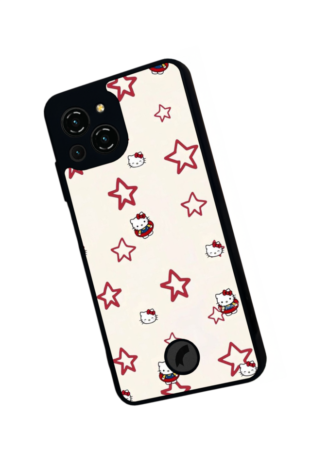 Reeder S23 Pro Max Uyumlu HelloKitty Tasarımlı Glossy Premium Kılıf