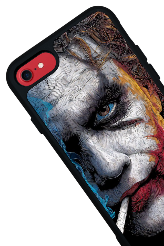 iPhone 8 Uyumlu Joker Tasarımlı Glossy Premium Kılıf