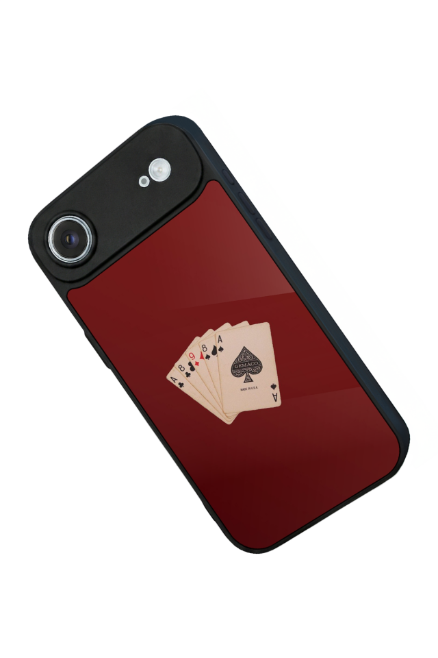 iPhone 17 Air Uyumlu Kart Tasarımlı Glossy Premium Kılıf
