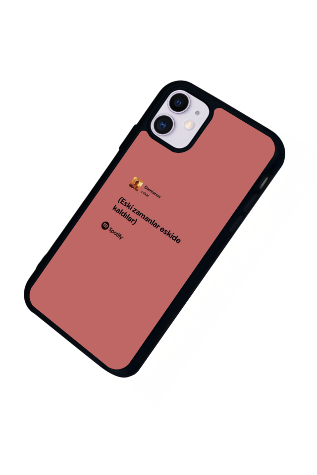 iPhone 11 Uyumlu Sarki Sozleri Tasarımlı Glossy Premium Kılıf