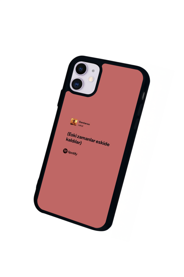 iPhone 11 Uyumlu Sarki Sozleri Tasarımlı Glossy Premium Kılıf