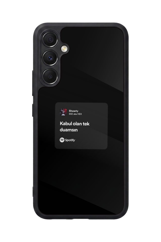Samsung Galaxy M34 Uyumlu Sarki Sozleri Tasarımlı Glossy Premium Kılıf