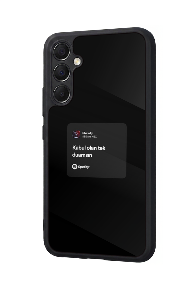 Samsung Galaxy M34 Uyumlu Sarki Sozleri Tasarımlı Glossy Premium Kılıf