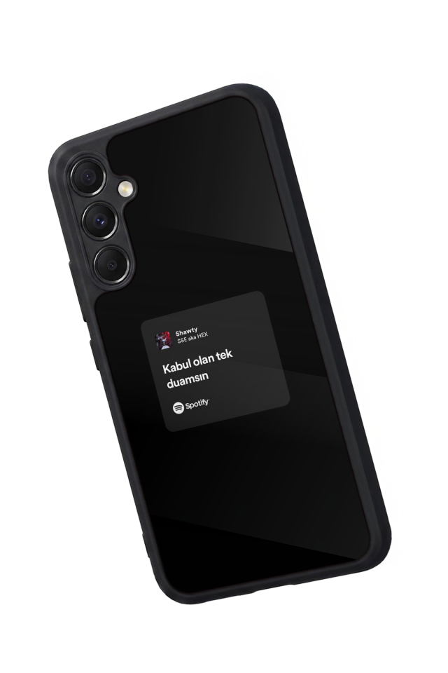 Samsung Galaxy M34 Uyumlu Sarki Sozleri Tasarımlı Glossy Premium Kılıf
