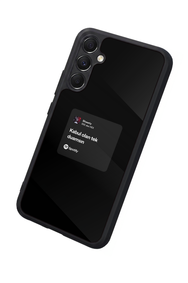 Samsung Galaxy M34 Uyumlu Sarki Sozleri Tasarımlı Glossy Premium Kılıf