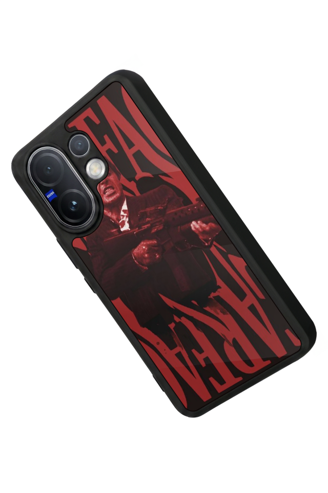Vivo V60 Uyumlu Scarface Tasarımlı Glossy Premium Kılıf