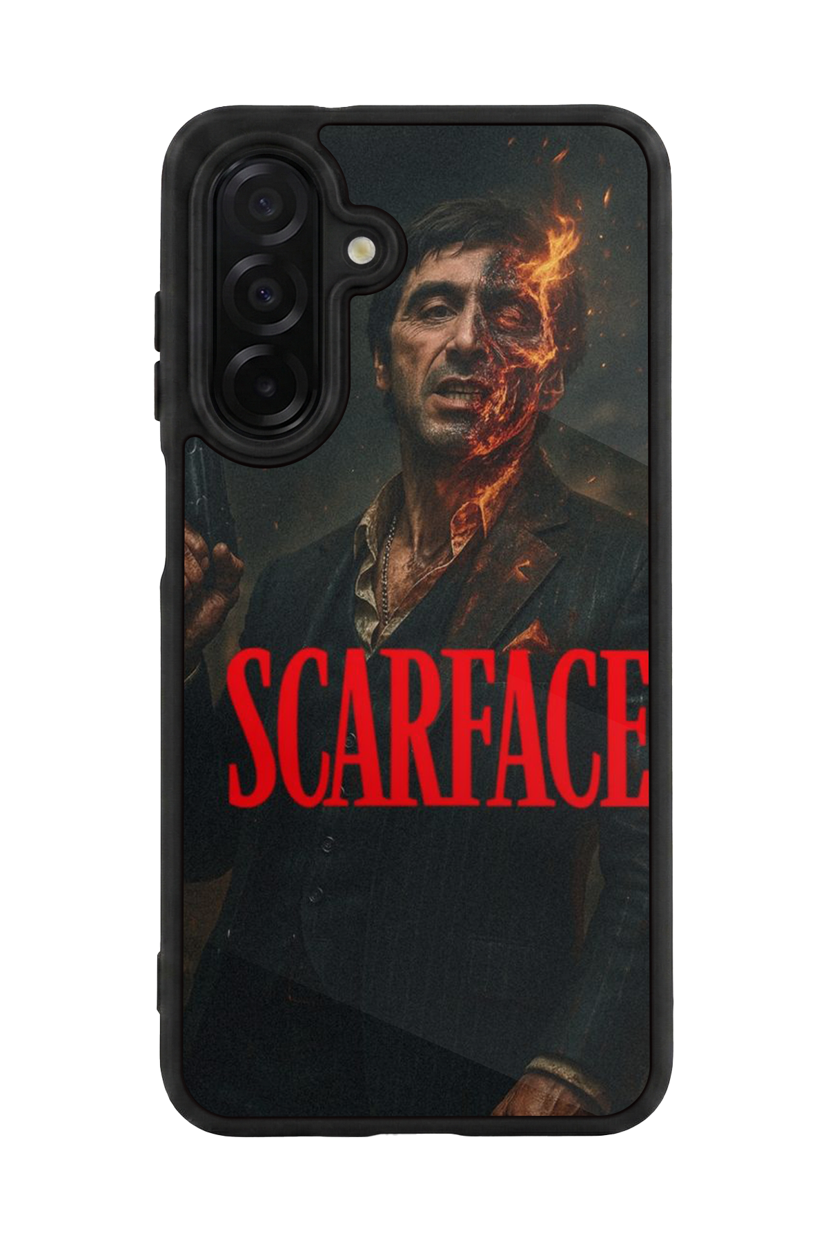 Samsung Galaxy A56 Uyumlu Scarface Tasarımlı Glossy Premium Kılıf