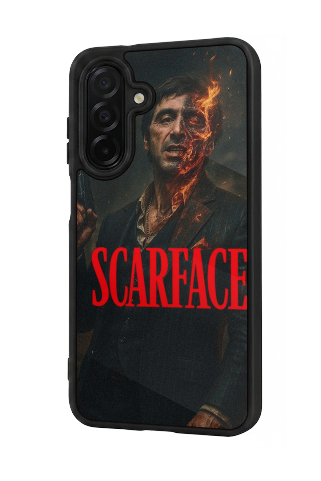 Samsung Galaxy A56 Uyumlu Scarface Tasarımlı Glossy Premium Kılıf