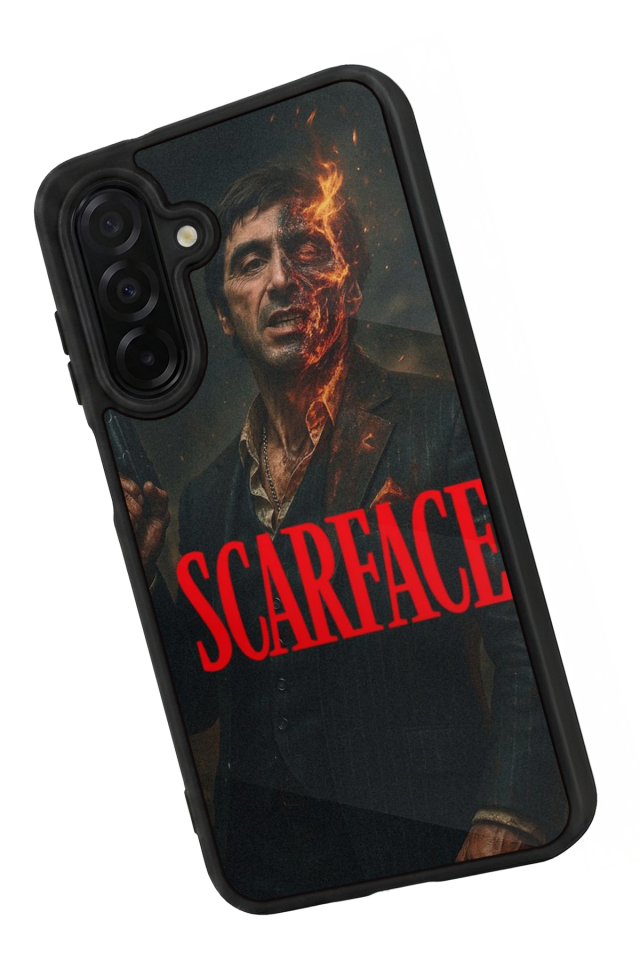 Samsung Galaxy A56 Uyumlu Scarface Tasarımlı Glossy Premium Kılıf