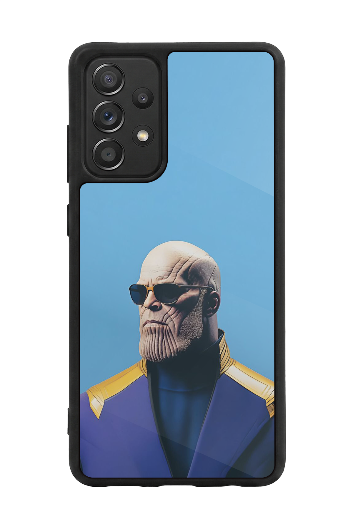 Samsung Galaxy A72 Uyumlu Thanos Tasarımlı Glossy Premium Kılıf