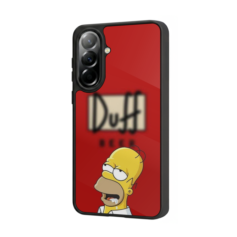Samsung Galaxy A57 Uyumlu The Simpsons Tasarımlı Glossy Premium Kılıf