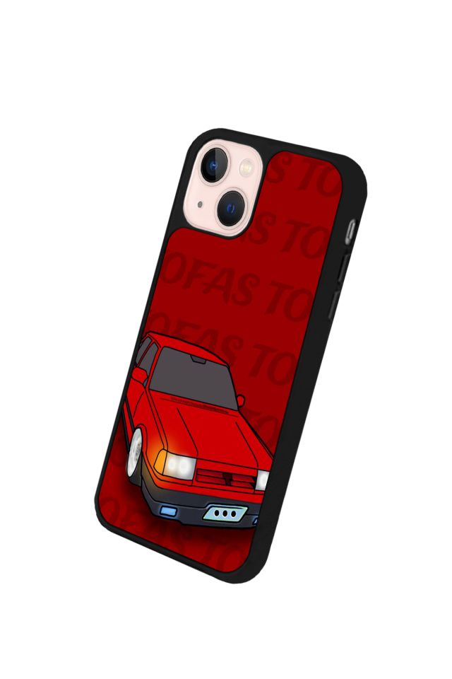 iPhone 13/14 Uyumlu Tofas Tasarımlı Glossy Premium Kılıf