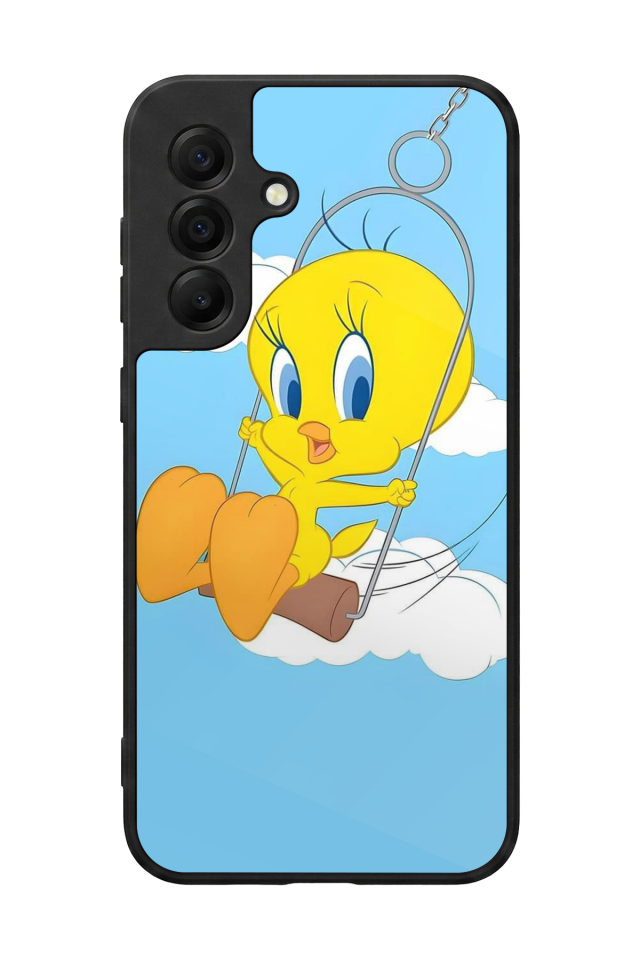 Samsung Galaxy A17 Uyumlu Tweety Tasarımlı Glossy Premium Kılıf