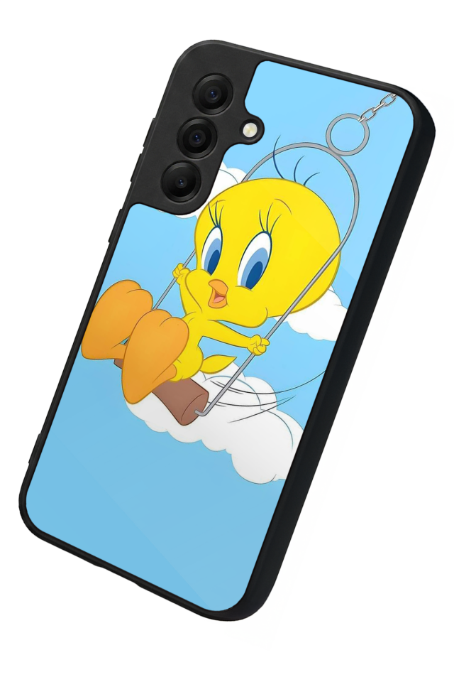 Samsung Galaxy A17 Uyumlu Tweety Tasarımlı Glossy Premium Kılıf