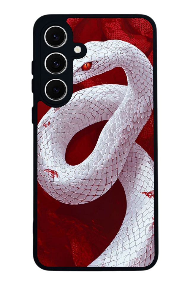 Samsung Galaxy A16 Uyumlu Yılan Tasarımlı Glossy Premium Kılıf