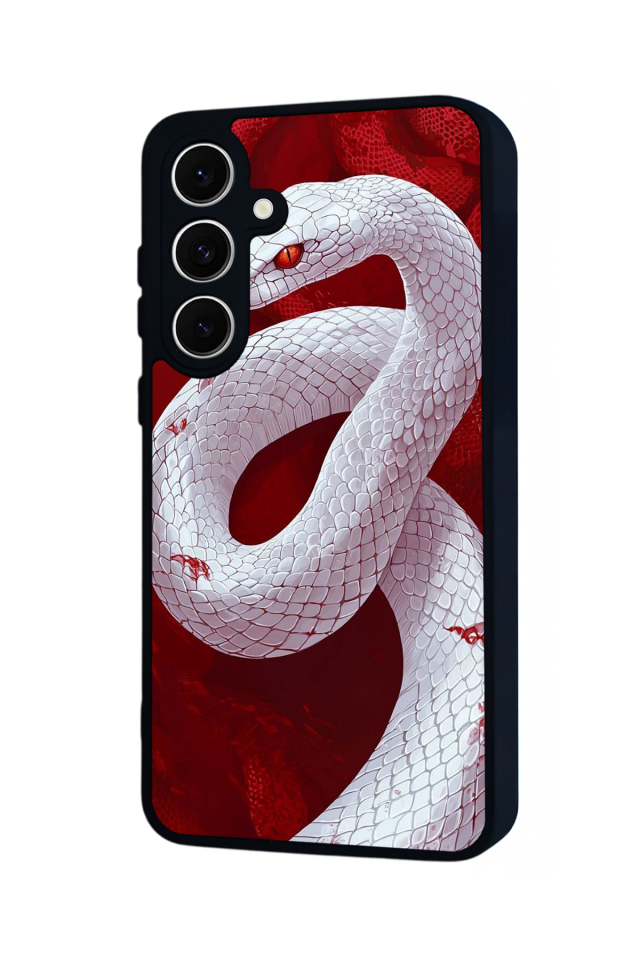 Samsung Galaxy A16 Uyumlu Yılan Tasarımlı Glossy Premium Kılıf