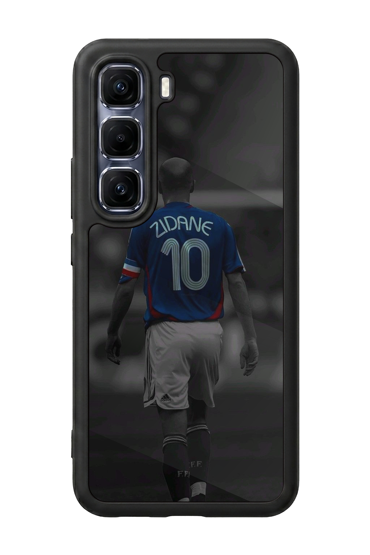 Infinix Hot 60 Pro Plus Uyumlu Zidane Tasarımlı Glossy Premium Kılıf