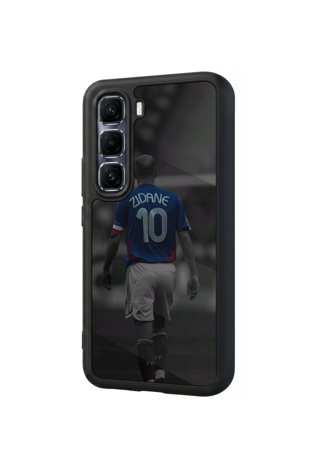 Infinix Hot 60 Pro Plus Uyumlu Zidane Tasarımlı Glossy Premium Kılıf