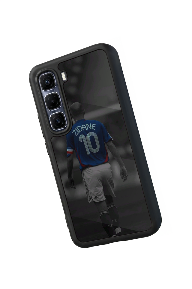 Infinix Hot 60 Pro Plus Uyumlu Zidane Tasarımlı Glossy Premium Kılıf