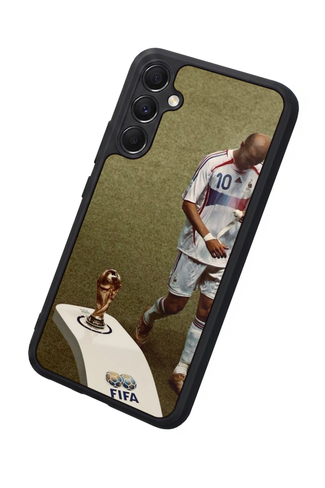 Samsung Galaxy A34 Uyumlu Zidane Tasarımlı Glossy Premium Kılıf