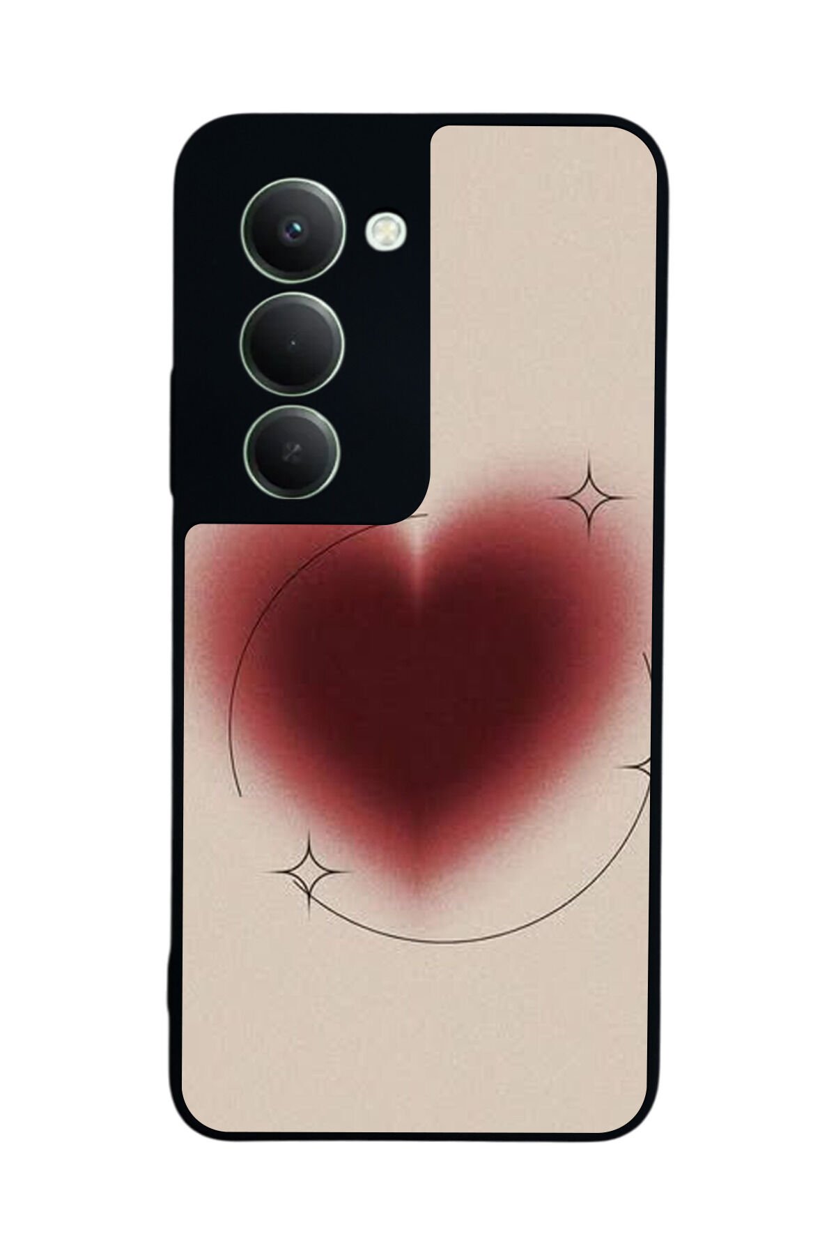 Xiaomi Redmi 15 5G Uyumlu Kalp Love Tasarımlı Glossy Premium Kılıf