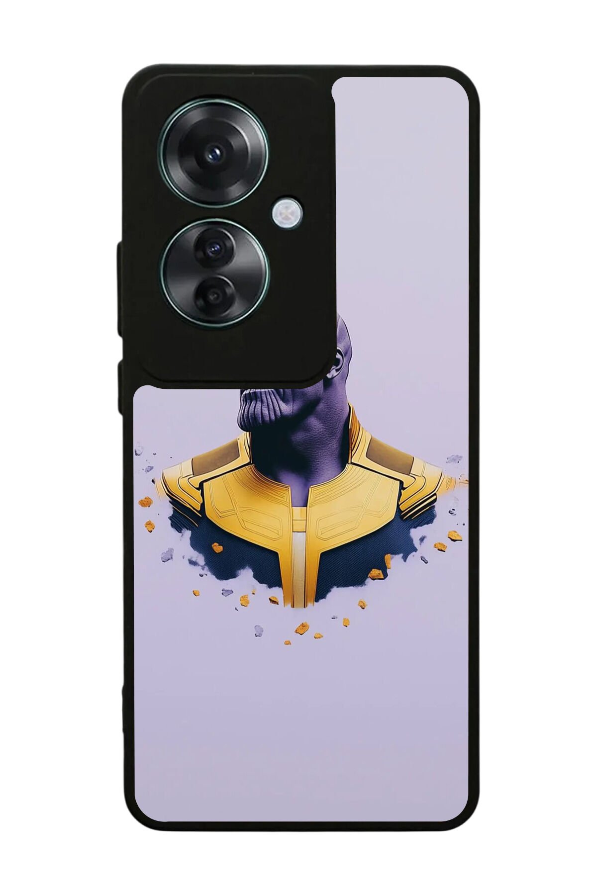 Oppo Reno 11F Uyumlu Thanos Tasarımlı Glossy Premium Kılıf