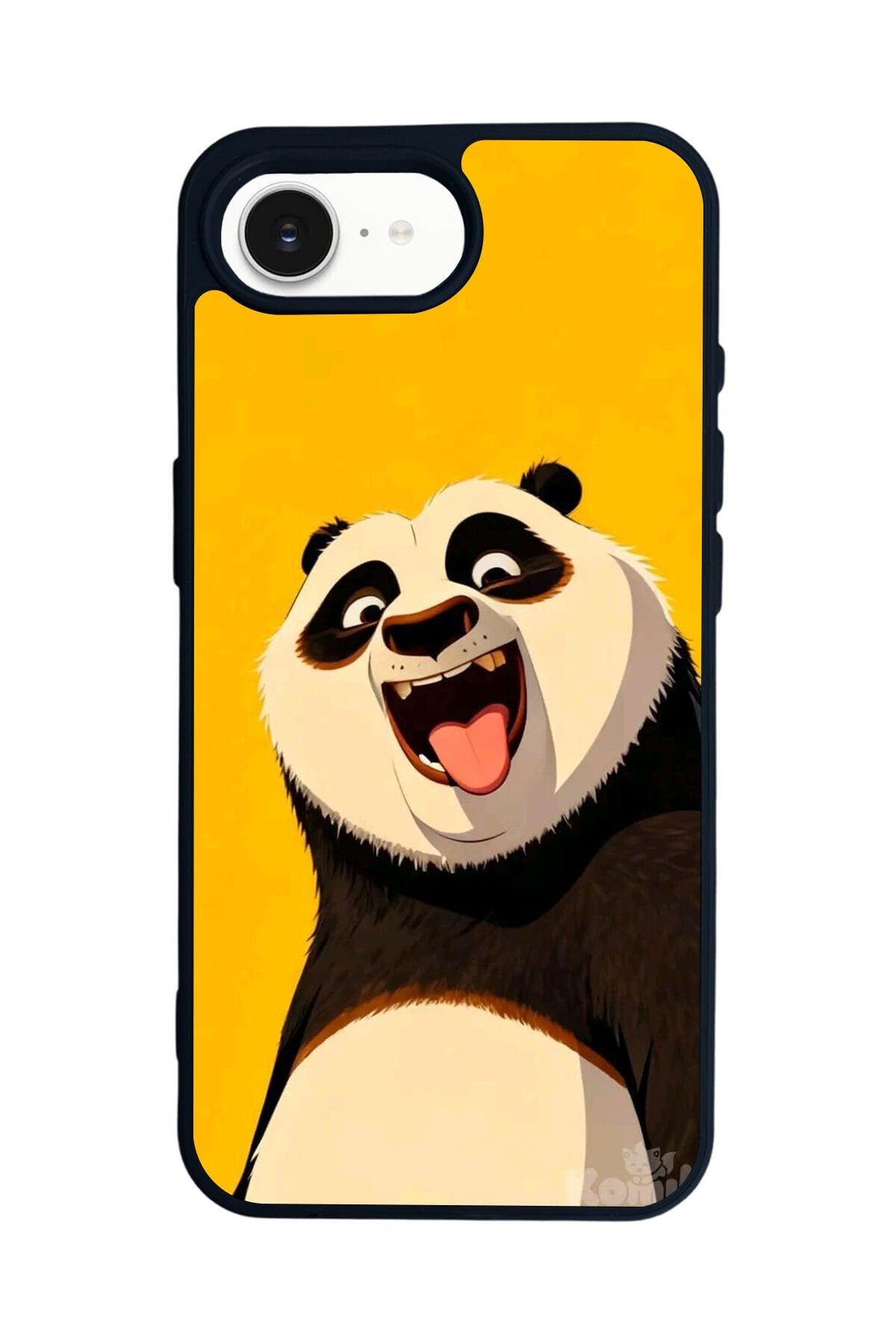 iPhone 16E Uyumlu Kung Fu Panda Tasarımlı Glossy Premium Kılıf