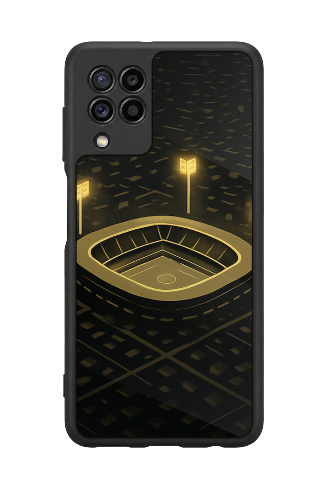 Samsung Galaxy M32 Uyumlu Aslan Tasarımlı Glossy Premium Kılıf