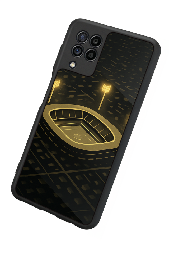 Samsung Galaxy M32 Uyumlu Aslan Tasarımlı Glossy Premium Kılıf