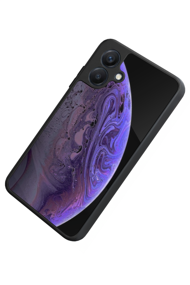 Samsung Galaxy A07 Uyumlu Ay Tasarımlı Glossy Premium Kılıf