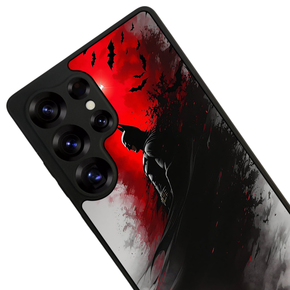 Samsung Galaxy S25 Ultra Uyumlu Batman Tasarımlı Glossy Premium Kılıf