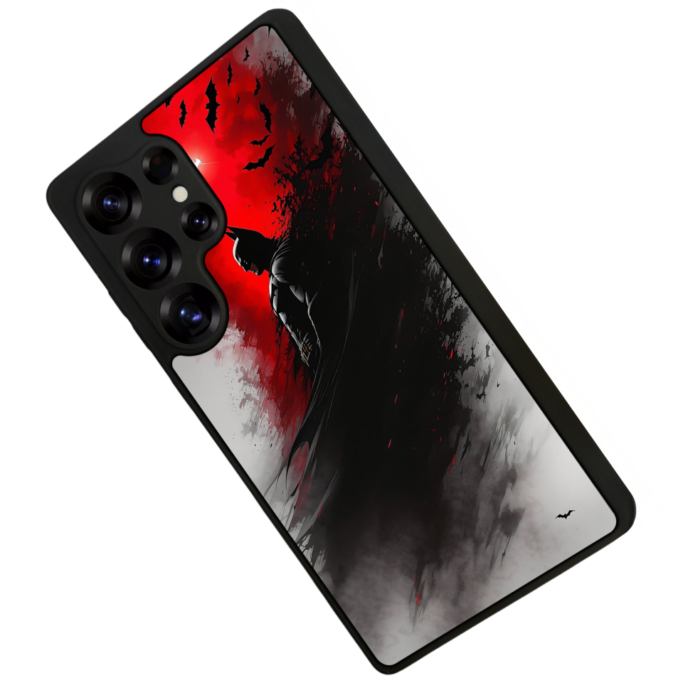 Samsung Galaxy S25 Ultra Uyumlu Batman Tasarımlı Glossy Premium Kılıf